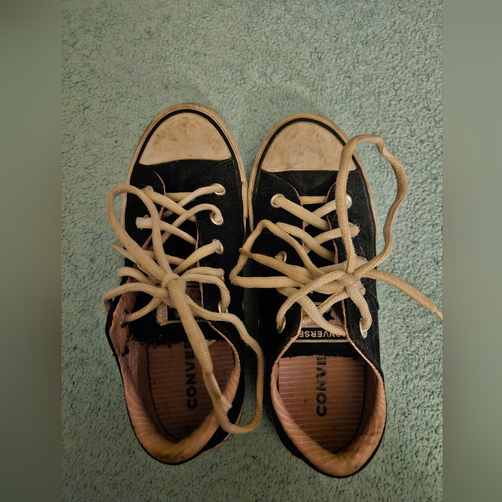 Converse kids size 13 black